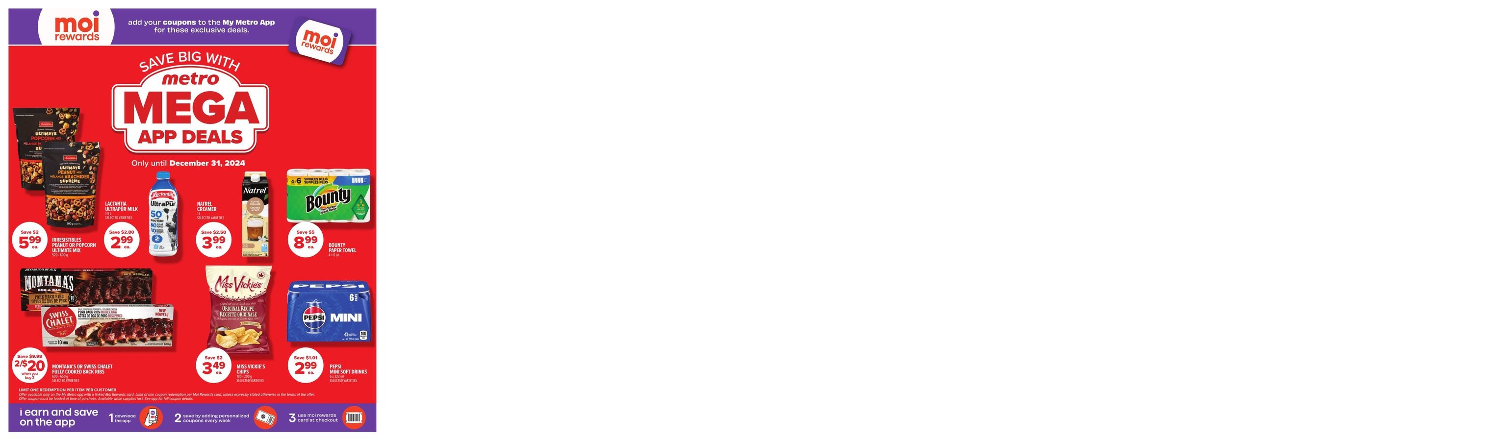 Metro supermarket Canada Offers from 26 December to 1 January 2025 Weekly offers