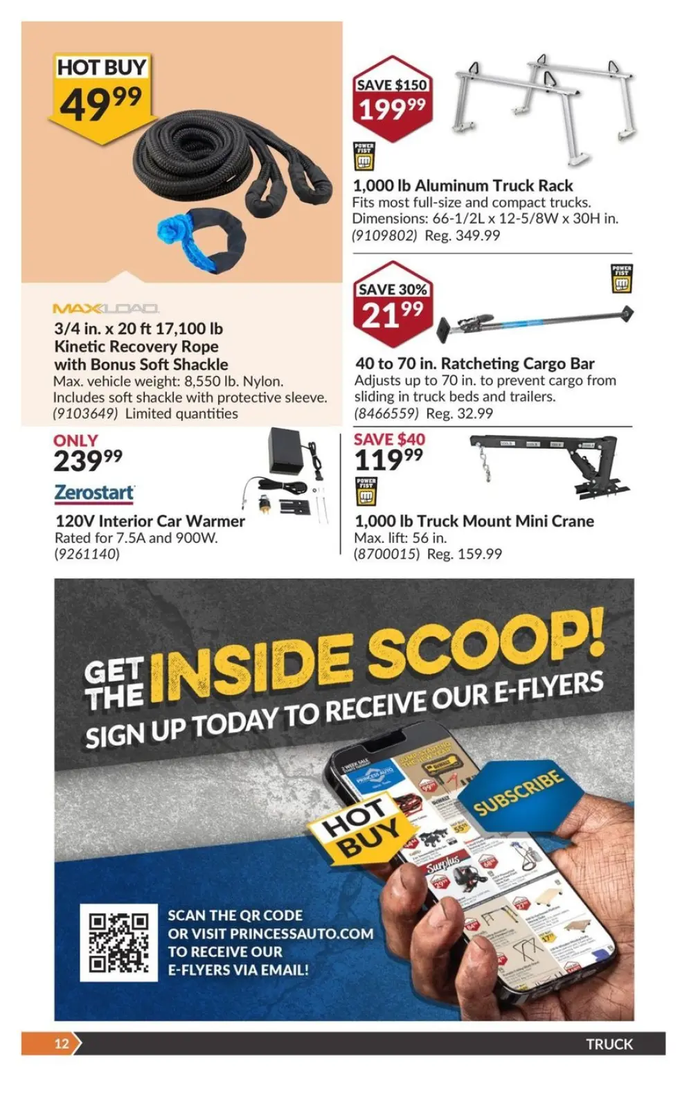 Princess Auto Canada Offers from 31 December to 12 January 2025 Price Wrecker - Page 16