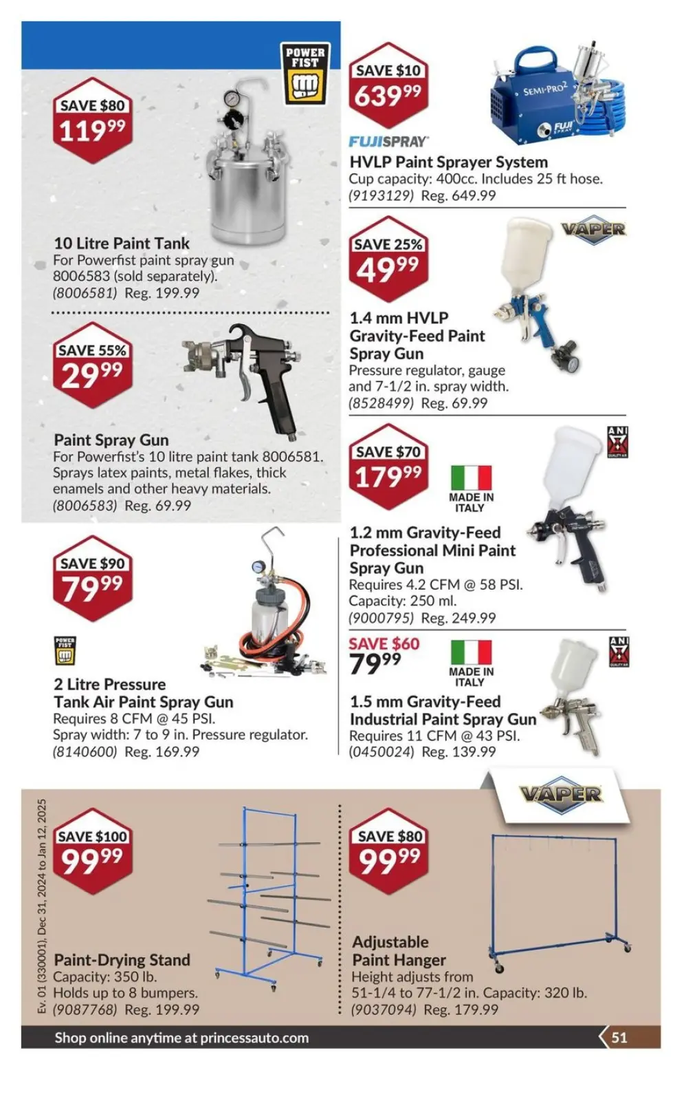 Page 55 in Price Wrecker at Princess Auto Canada