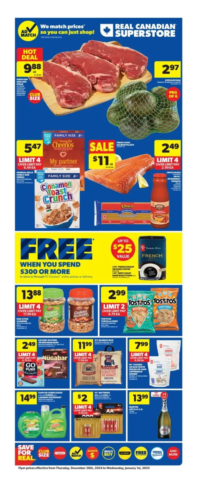Real Canadian Superstore Canada Offers from 26 December to 1 January 2025 New Year's Sale - Page 2