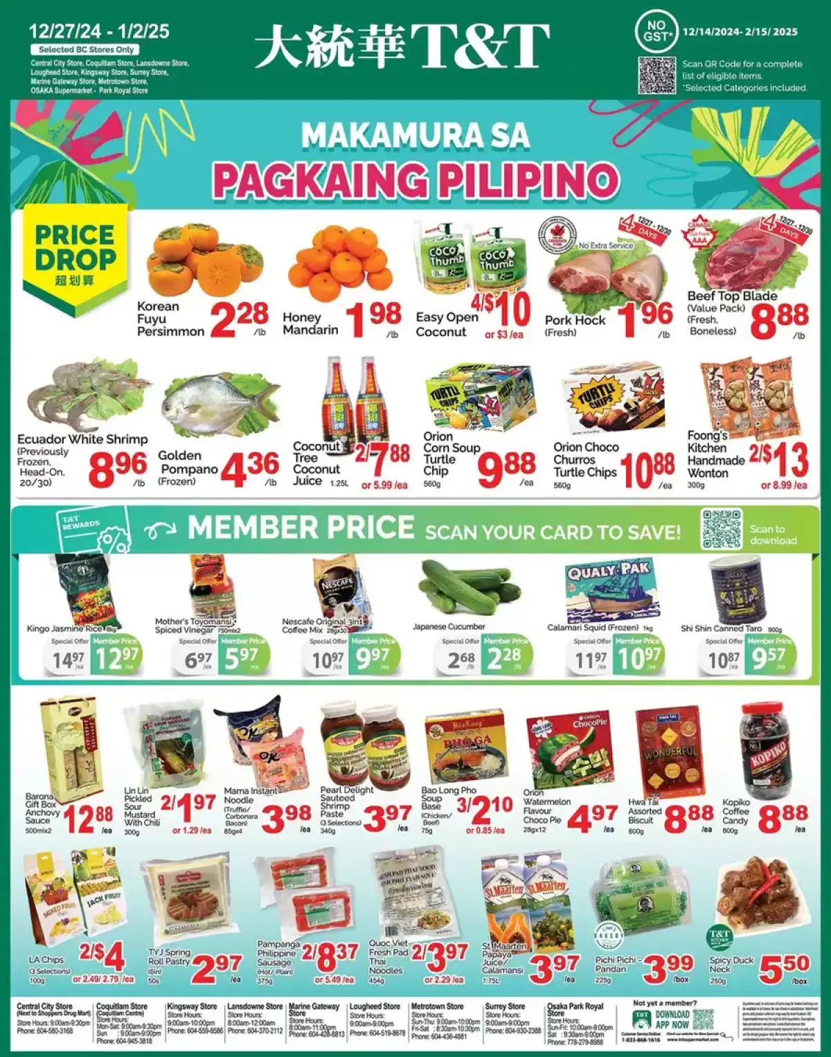 T&T Supermarket Canada Offers from 27 December to 2 January 2025 Our best bargains - Page 4