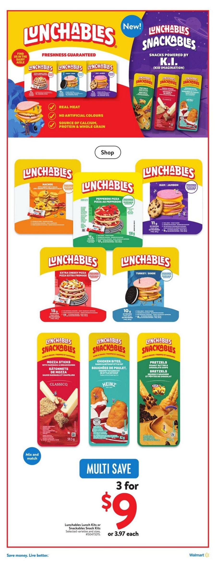 Offres Walmart Canada de 25 décembre à 8 janvier 2025 Nouvelles offres