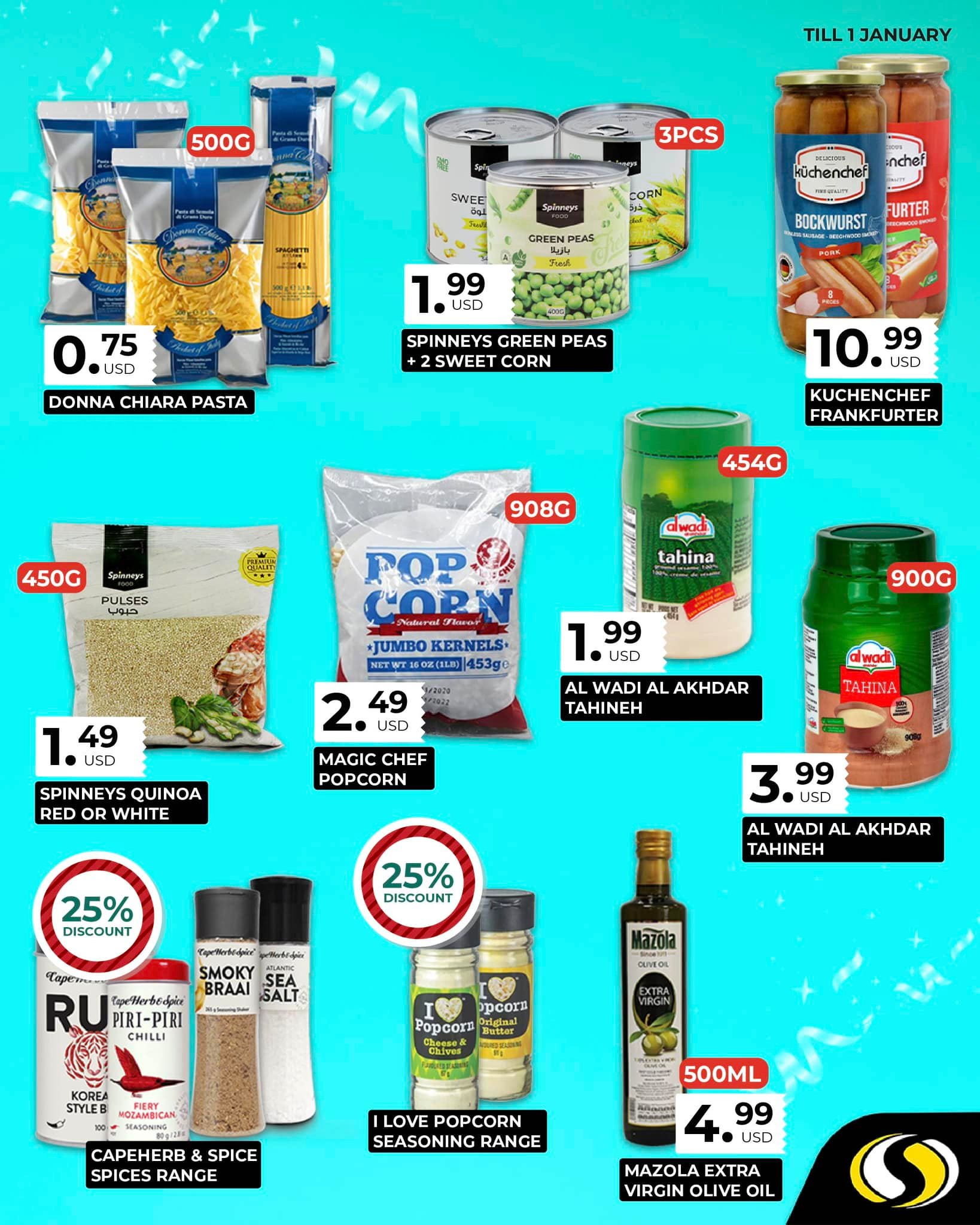 عروض سبينيس لبنان من 28 ديسمبر حتى 1 يناير 2025 عروض نهاية العام