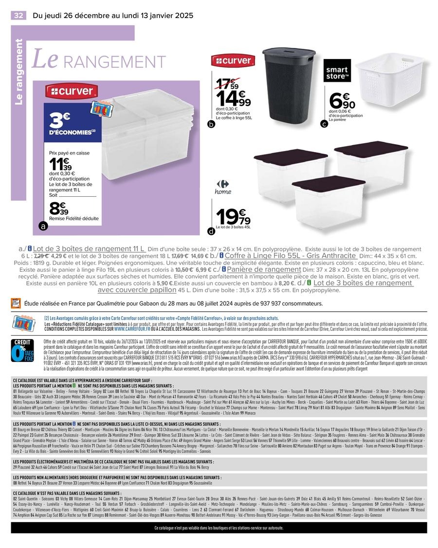 عروض كارفور فرنسا من 26 ديسمبر حتى 13 يناير 2025 عروض الأبيض - كارفور - فرنسا - 26 ديسمبر 2024 – 13 يناير 2025 - صفحة 34