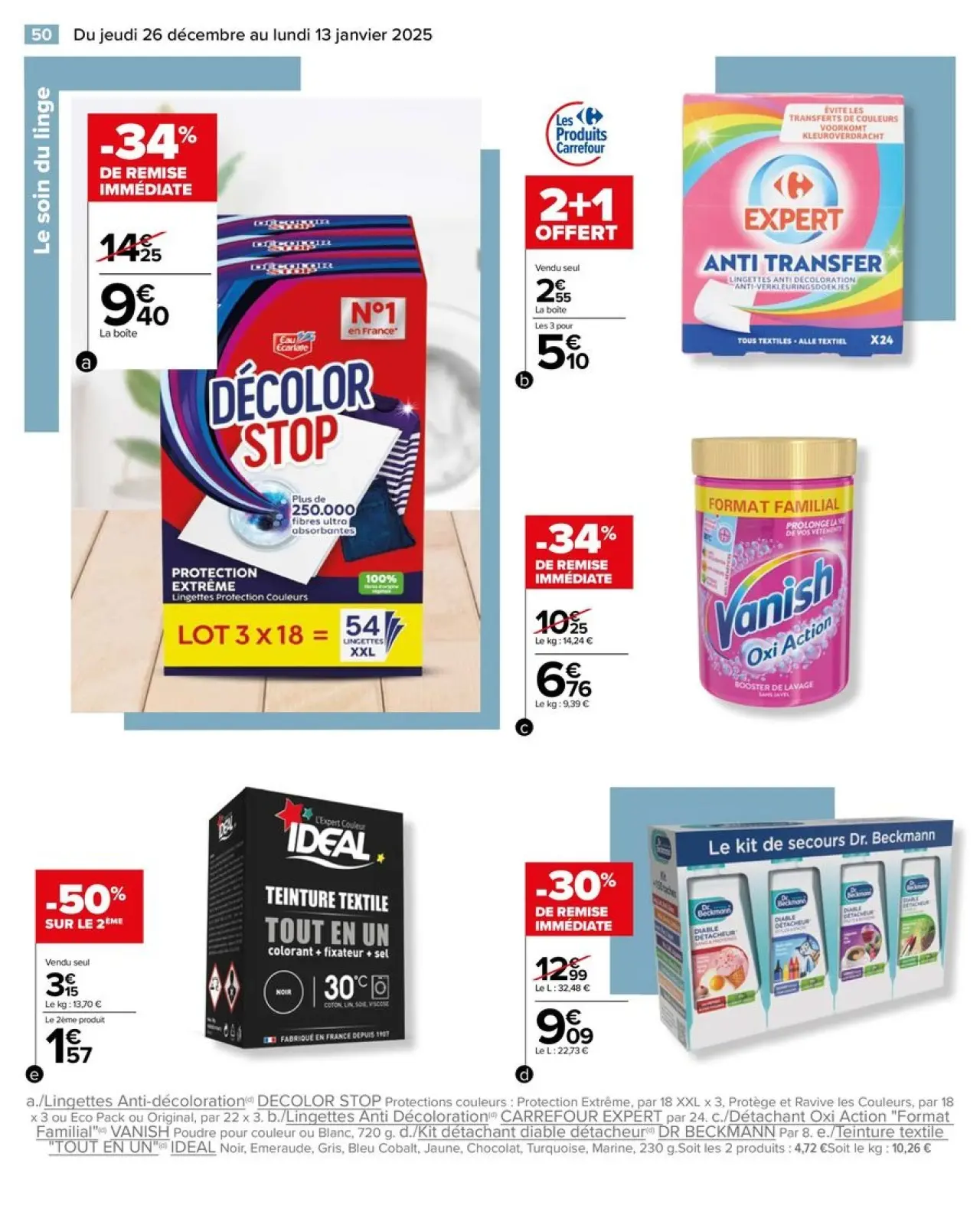 Página 52 en ofertas BLANCO en Carrefour Francia