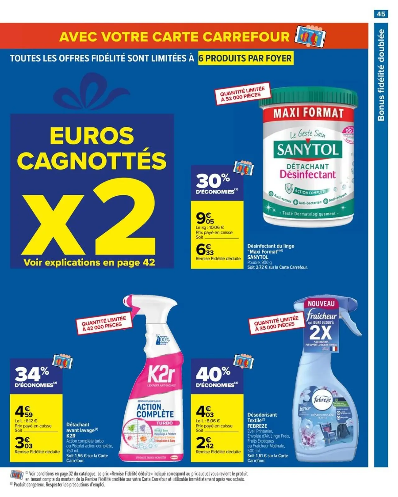 Página 47 en ofertas BLANCO en Carrefour Francia