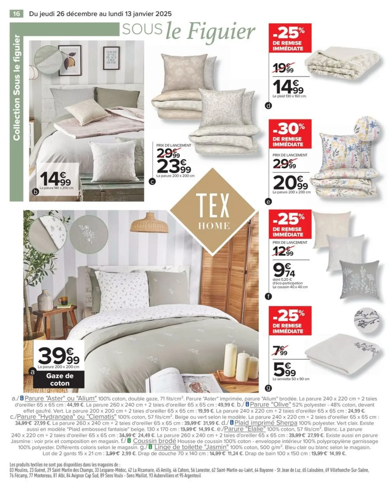 Página 18 en ofertas BLANCO en Carrefour Francia