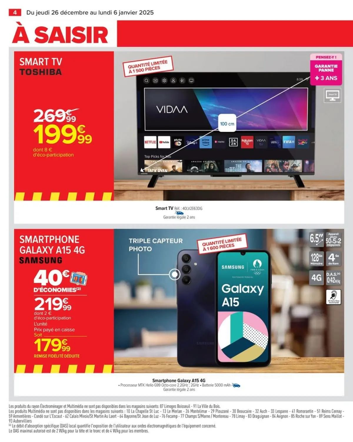 Offres Carrefour France de 26 décembre à 6 janvier 2025 - 50% SUR LE 2ÈME PRODUIT - Page 10