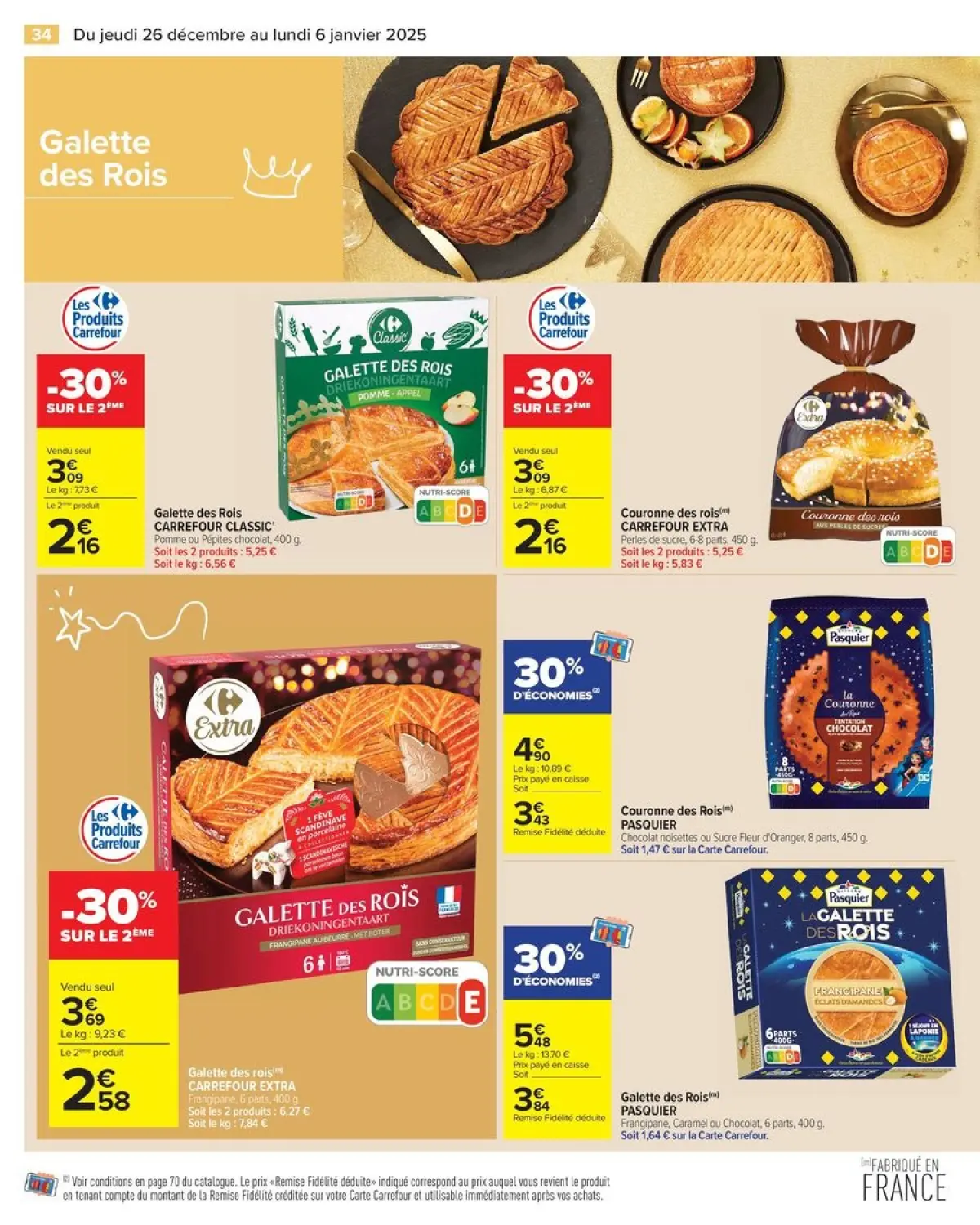 Offres Carrefour France de 26 décembre à 6 janvier 2025 - 50% SUR LE 2ÈME PRODUIT - Page 40