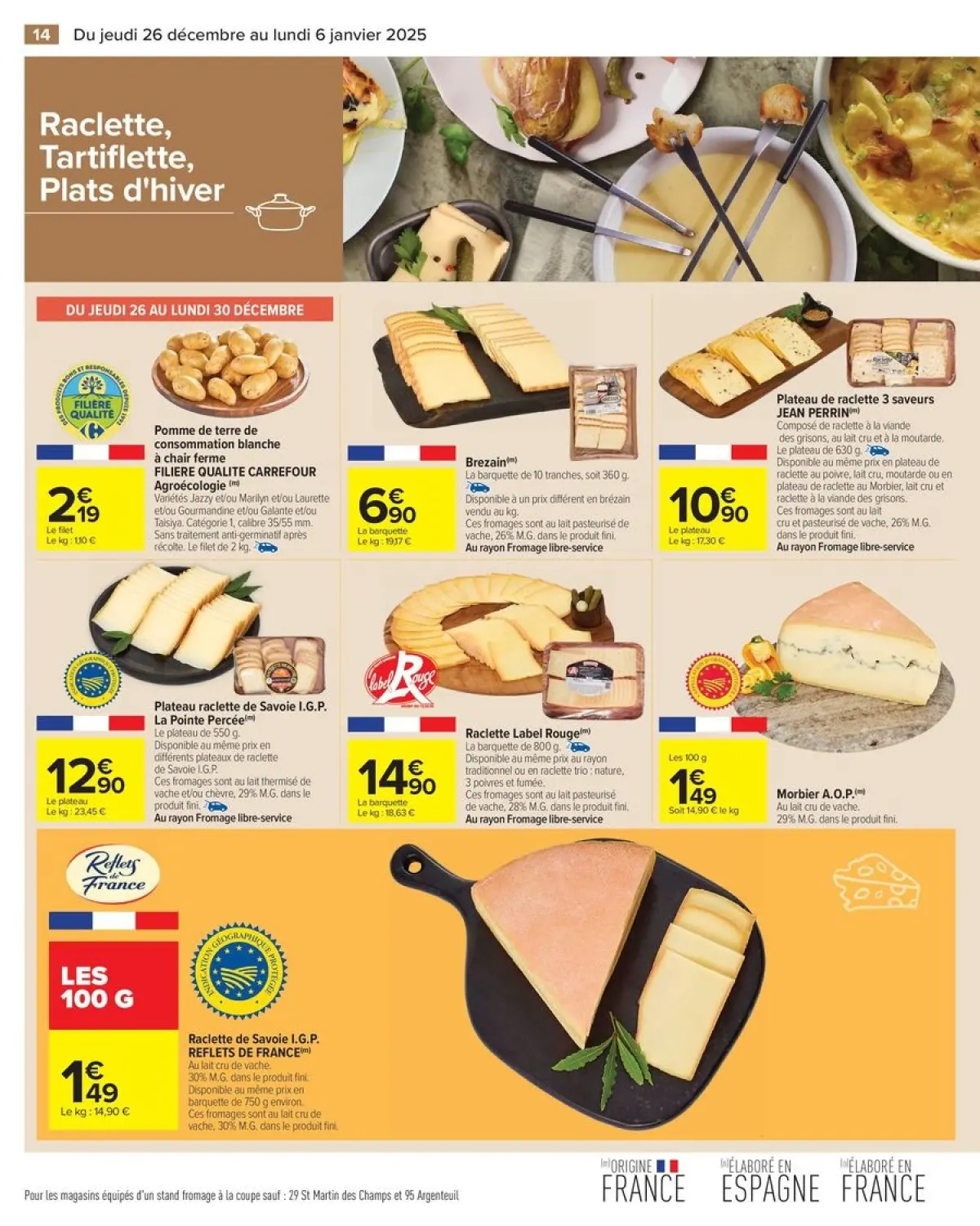 Offres Carrefour France de 26 décembre à 6 janvier 2025 - 50% SUR LE 2ÈME PRODUIT - Page 20