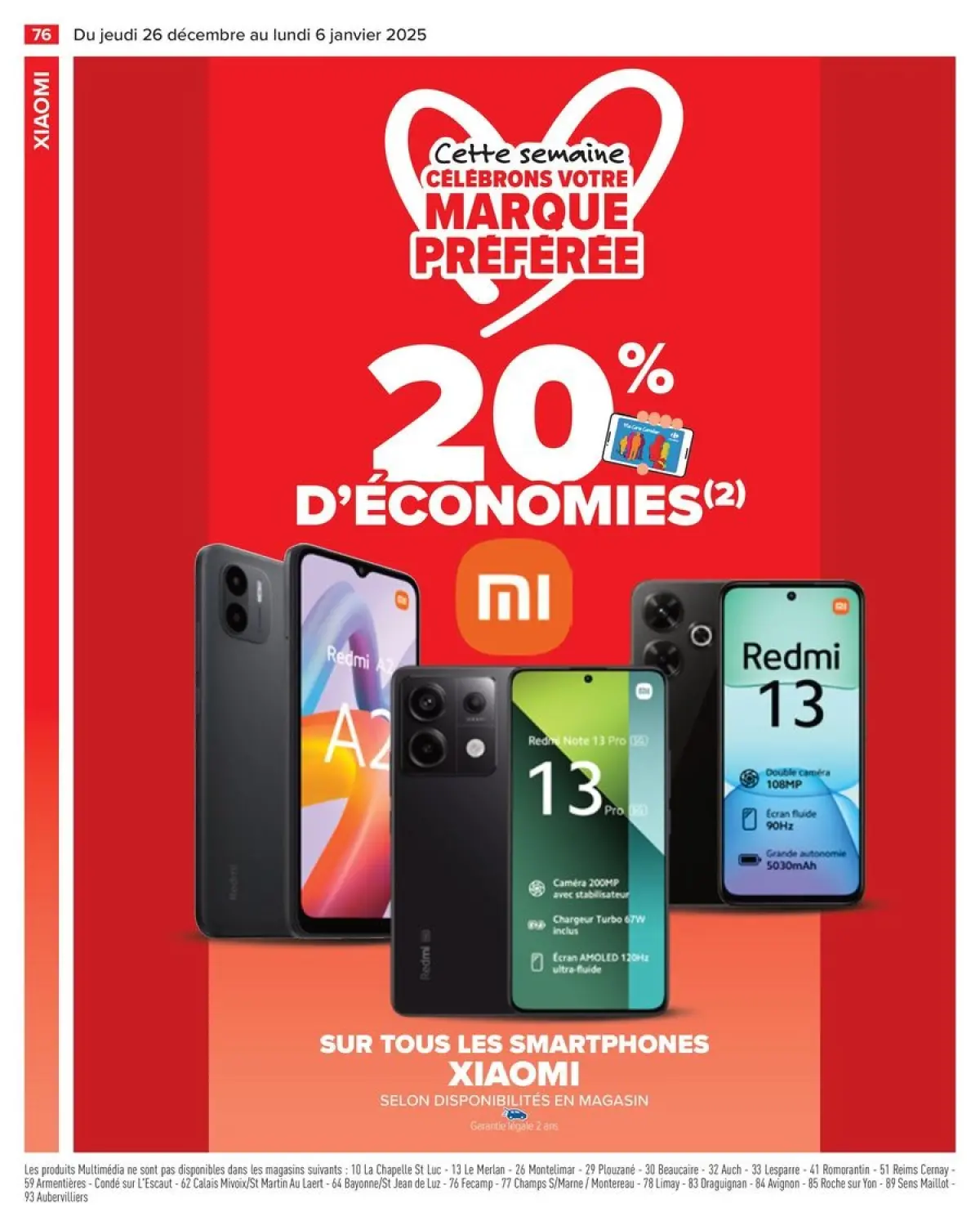 Offres Carrefour France de 26 décembre à 6 janvier 2025 - 50% SUR LE 2ÈME PRODUIT - Page 82