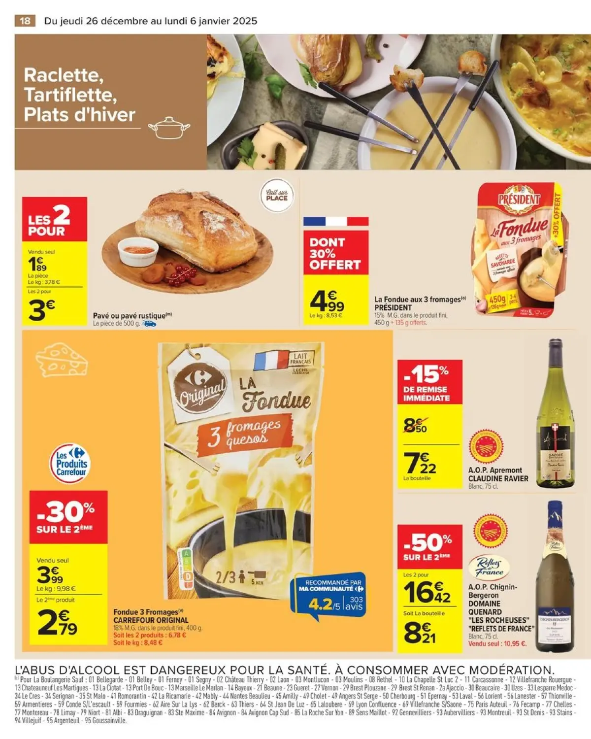Offres Carrefour France de 26 décembre à 6 janvier 2025 - 50% SUR LE 2ÈME PRODUIT - Page 24