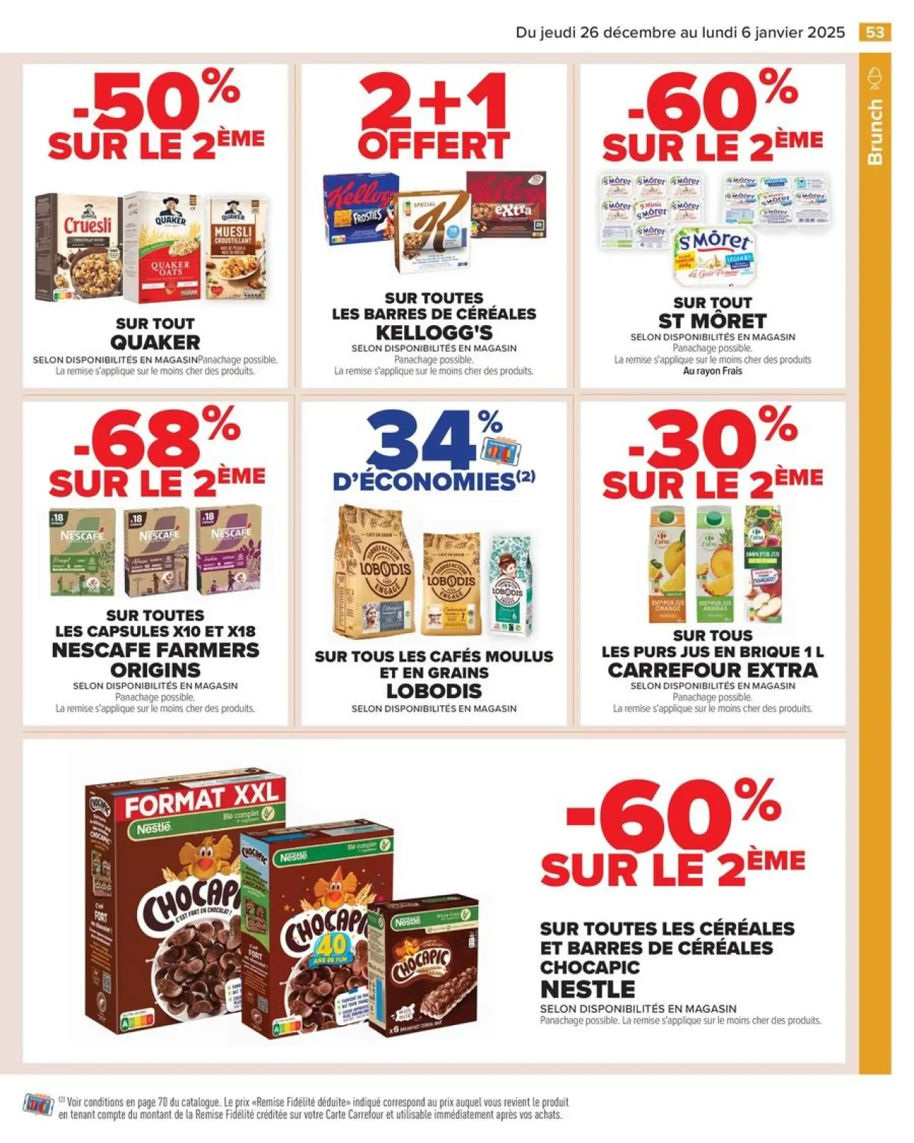 Página 59 en - 50% EN EL 2º PRODUCTO en Carrefour Francia