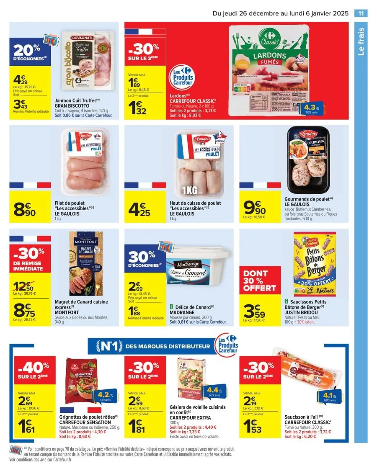 Página 17 en - 50% EN EL 2º PRODUCTO en Carrefour Francia