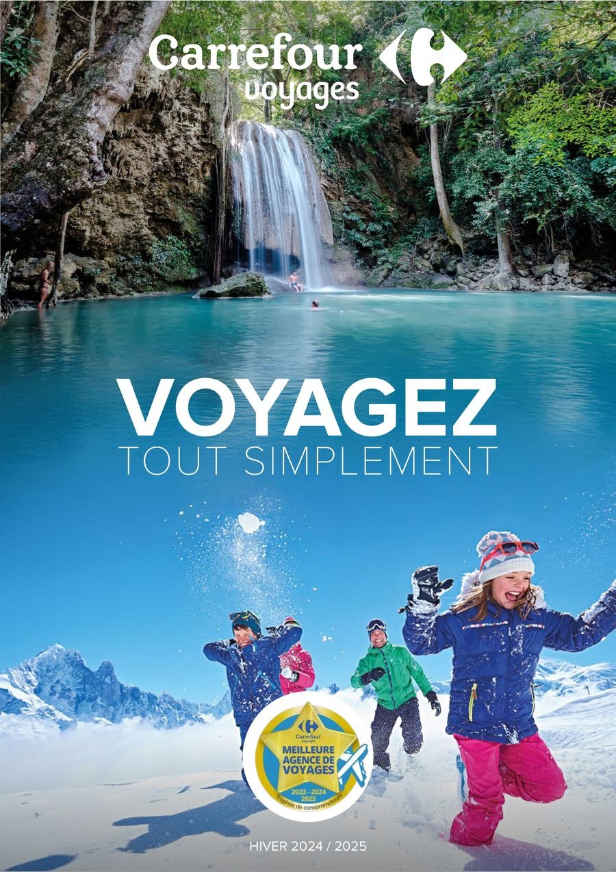 Carrefour France Offers from 16 December to 28 February 2025 Travel Offers - Page 1