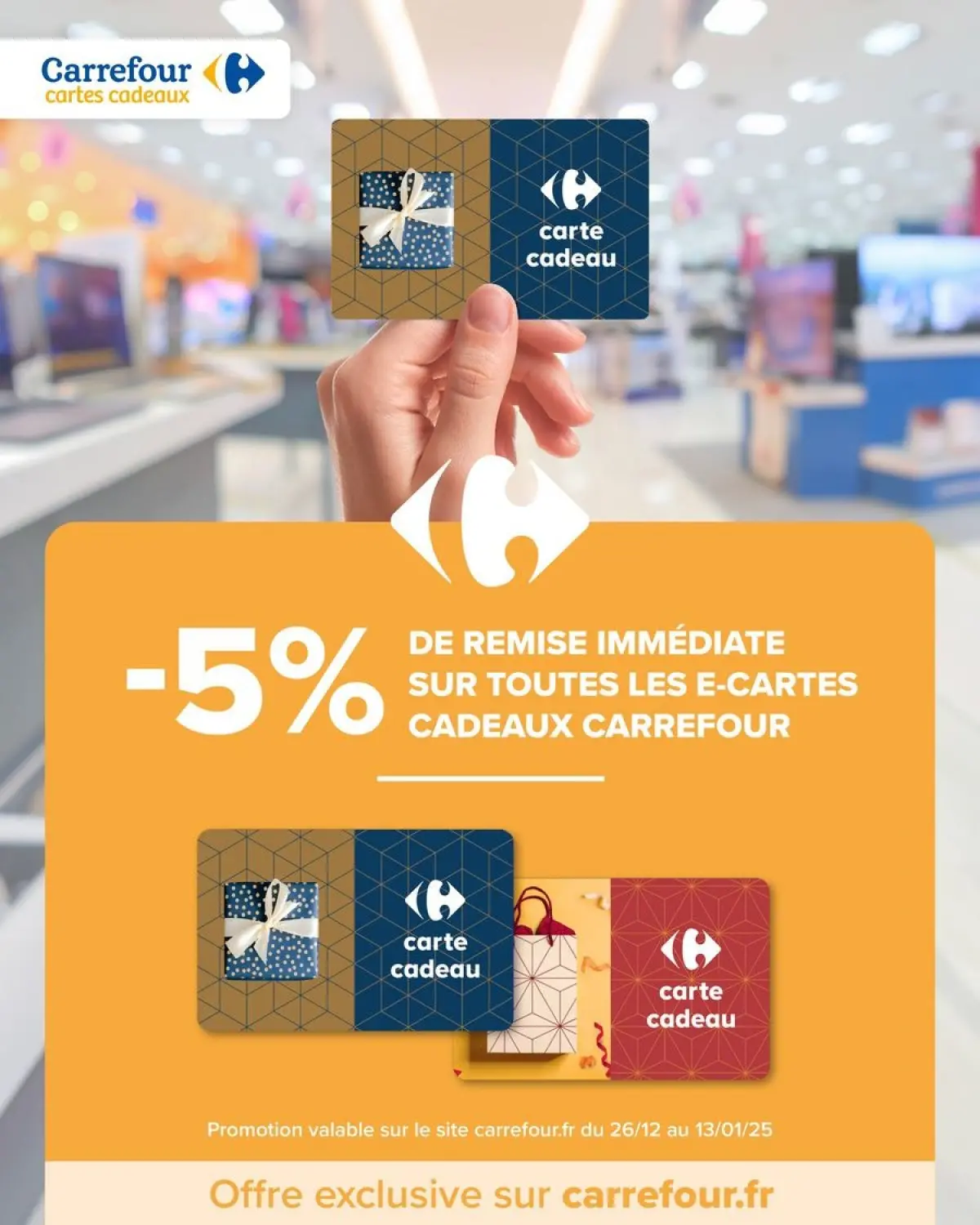 Offres Carrefour France de 23 décembre à 13 janvier 2025 DÉMARREZ L'ANNÉE AVEC DES OFFRES DERNIER CRI - Page 28