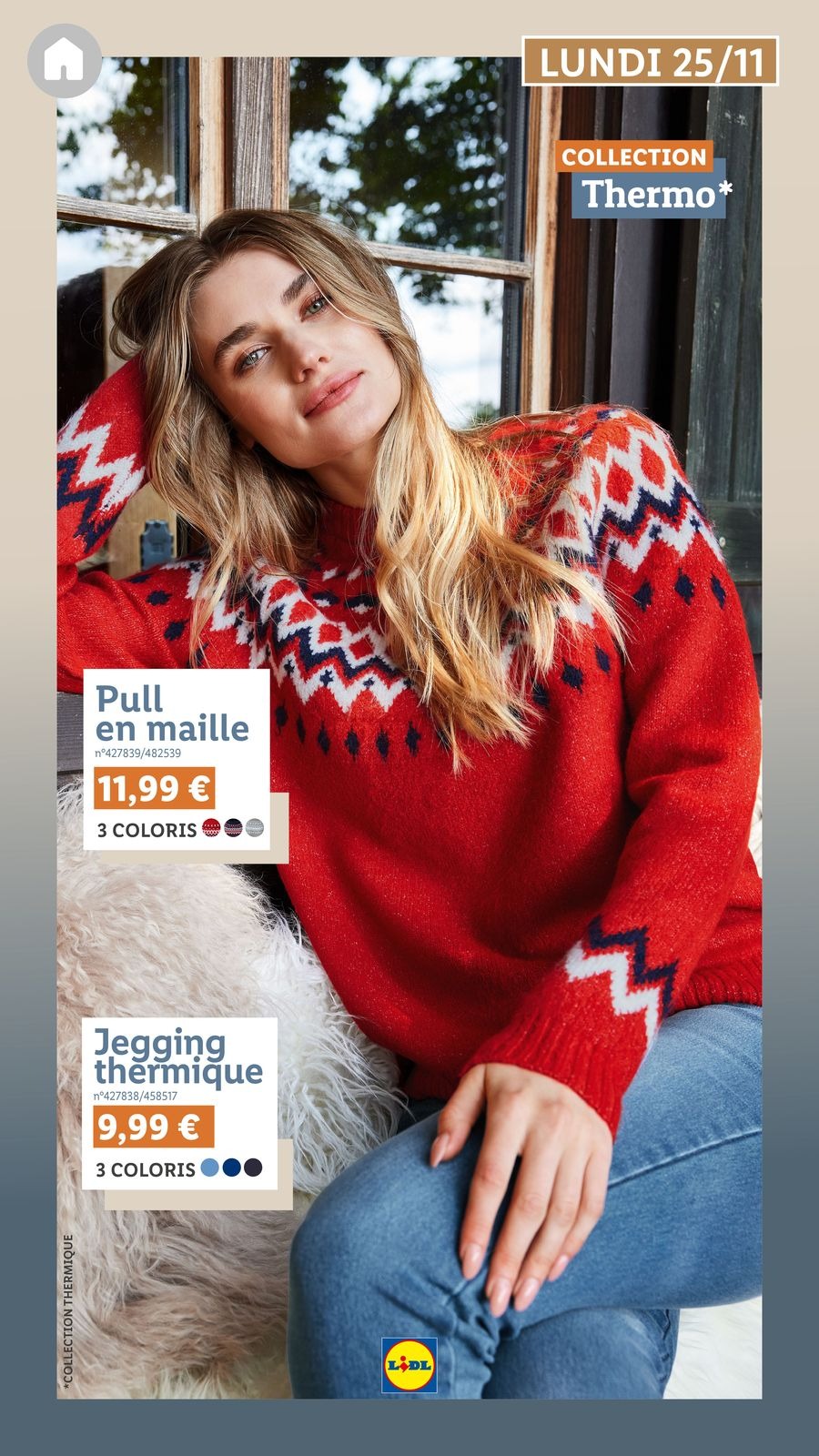 Offres Lidl France de 19 novembre à 23 février 2025 Offres Lookbook