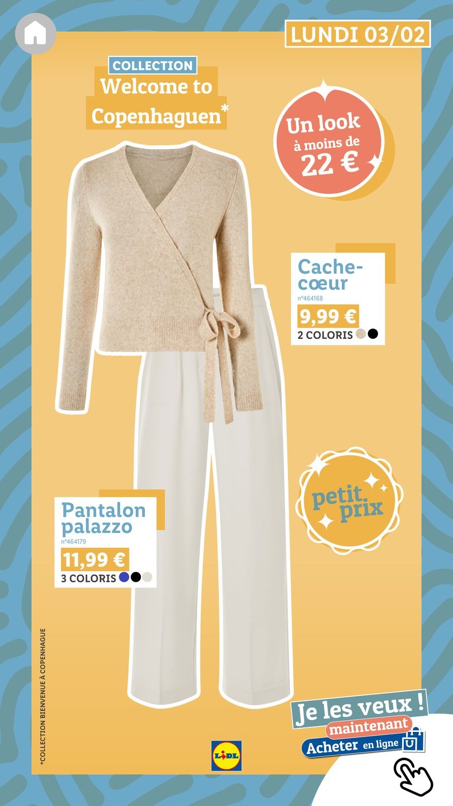 Offres Lidl France de 19 novembre à 23 février 2025 Offres Lookbook