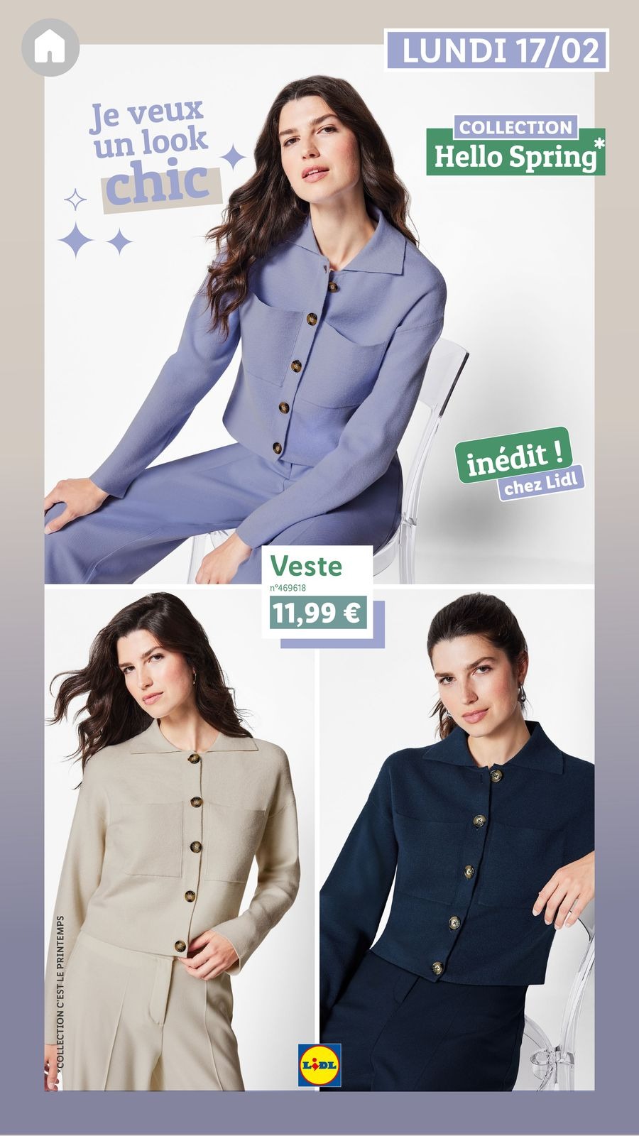 Offres Lidl France de 19 novembre à 23 février 2025 Offres Lookbook