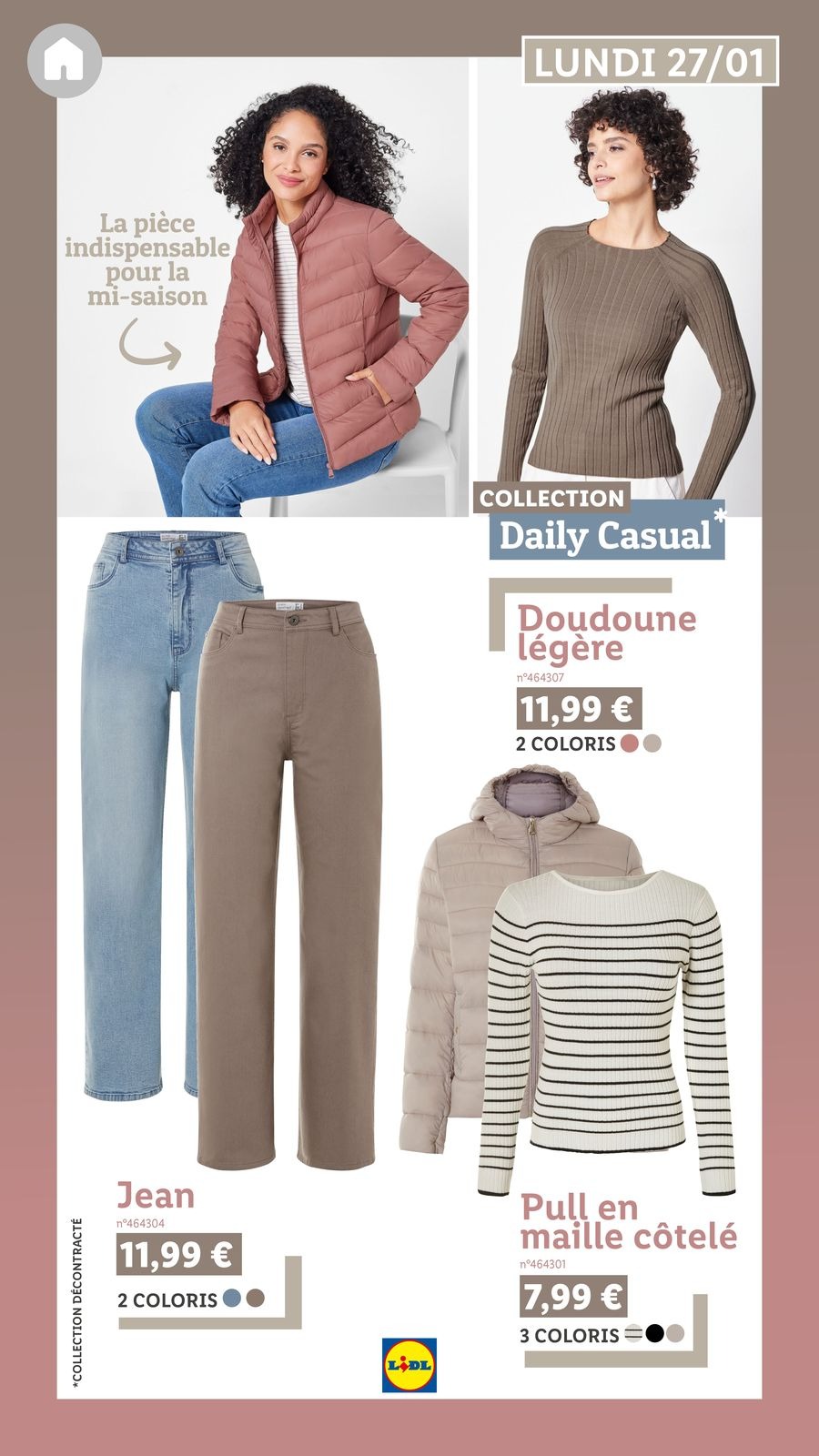 Offres Lidl France de 19 novembre à 23 février 2025 Offres Lookbook