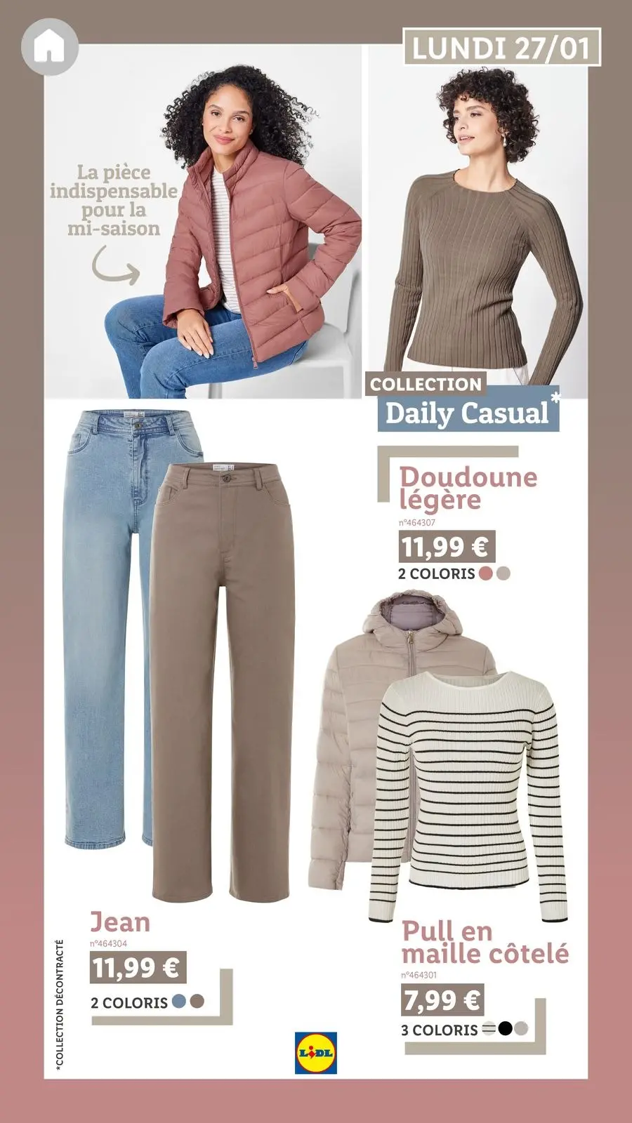 Página 18 en Ofertas del lookbook en Lidl Francia