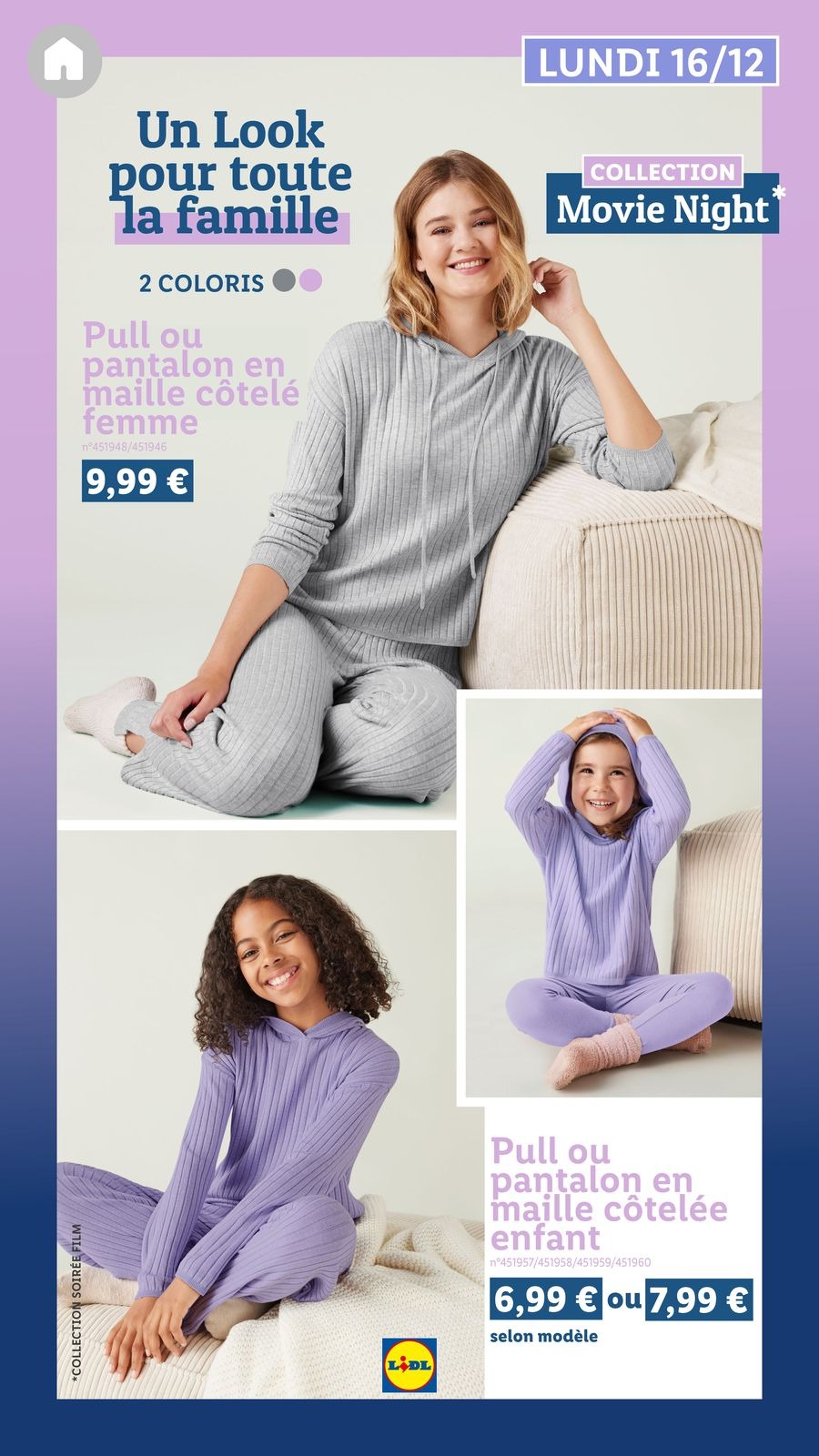 Offres Lidl France de 19 novembre à 23 février 2025 Offres Lookbook