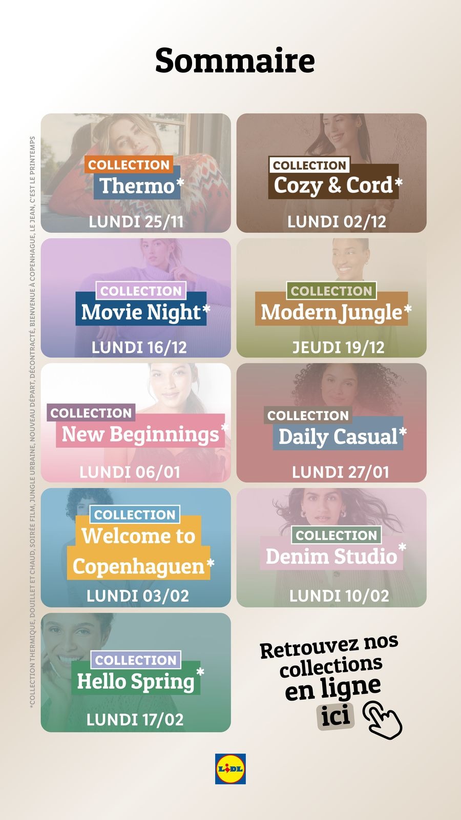 Offres Lidl France de 19 novembre à 23 février 2025 Offres Lookbook