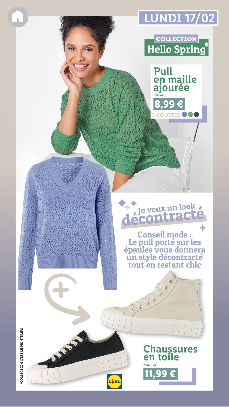 Offres Lidl France de 19 novembre à 23 février 2025 Offres Lookbook