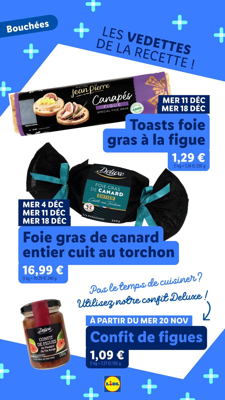 Offres Lidl France de 21 décembre à 3 janvier 2025 Offres de Noël