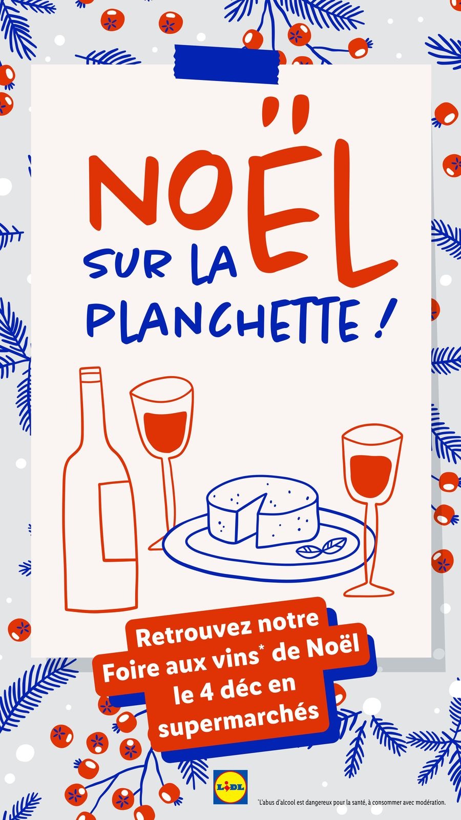 Offres Lidl France de 21 décembre à 3 janvier 2025 Offres de Noël