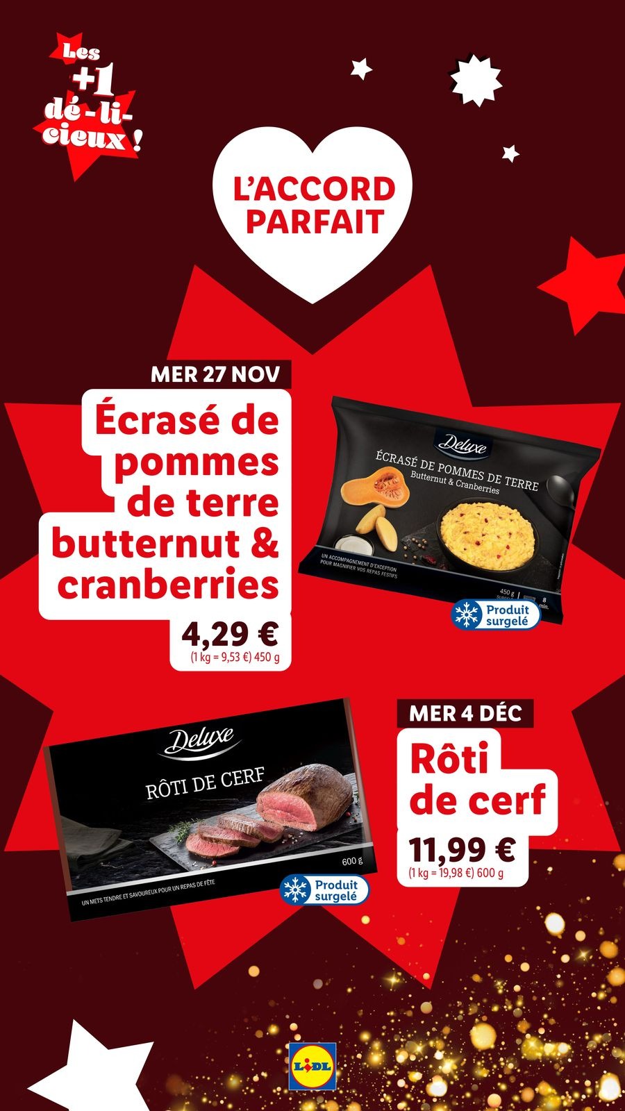 Offres Lidl France de 21 décembre à 3 janvier 2025 Offres de Noël