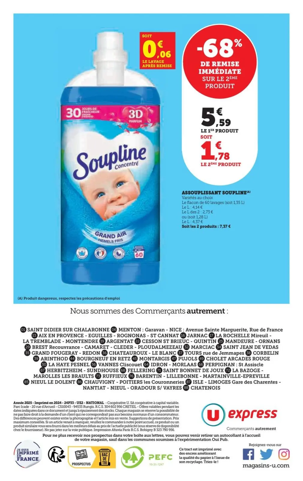 Página 8 en Promoción especial en U Express Francia