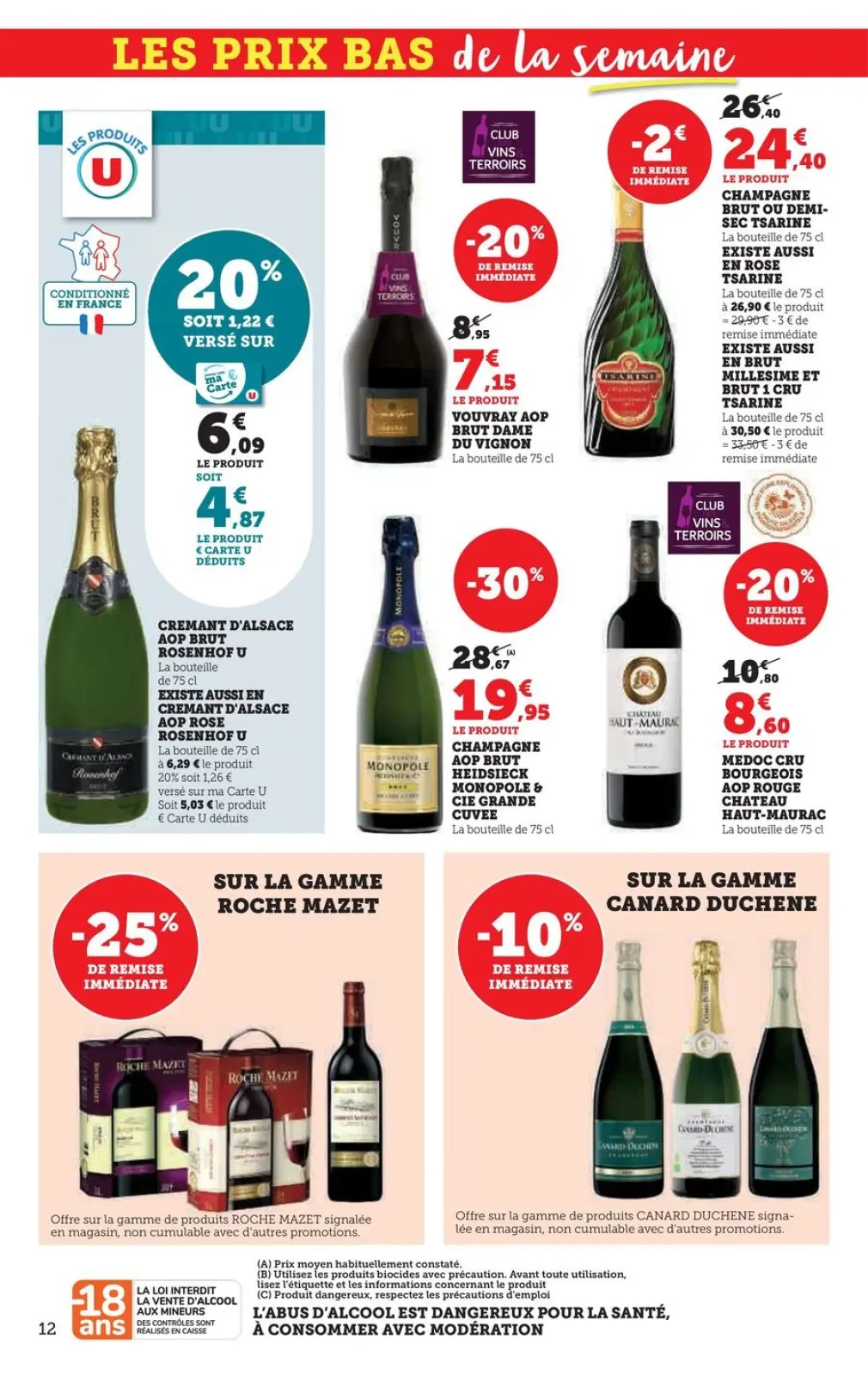 Página 12 en Catálogo de ofertas mensuales en U Express Francia