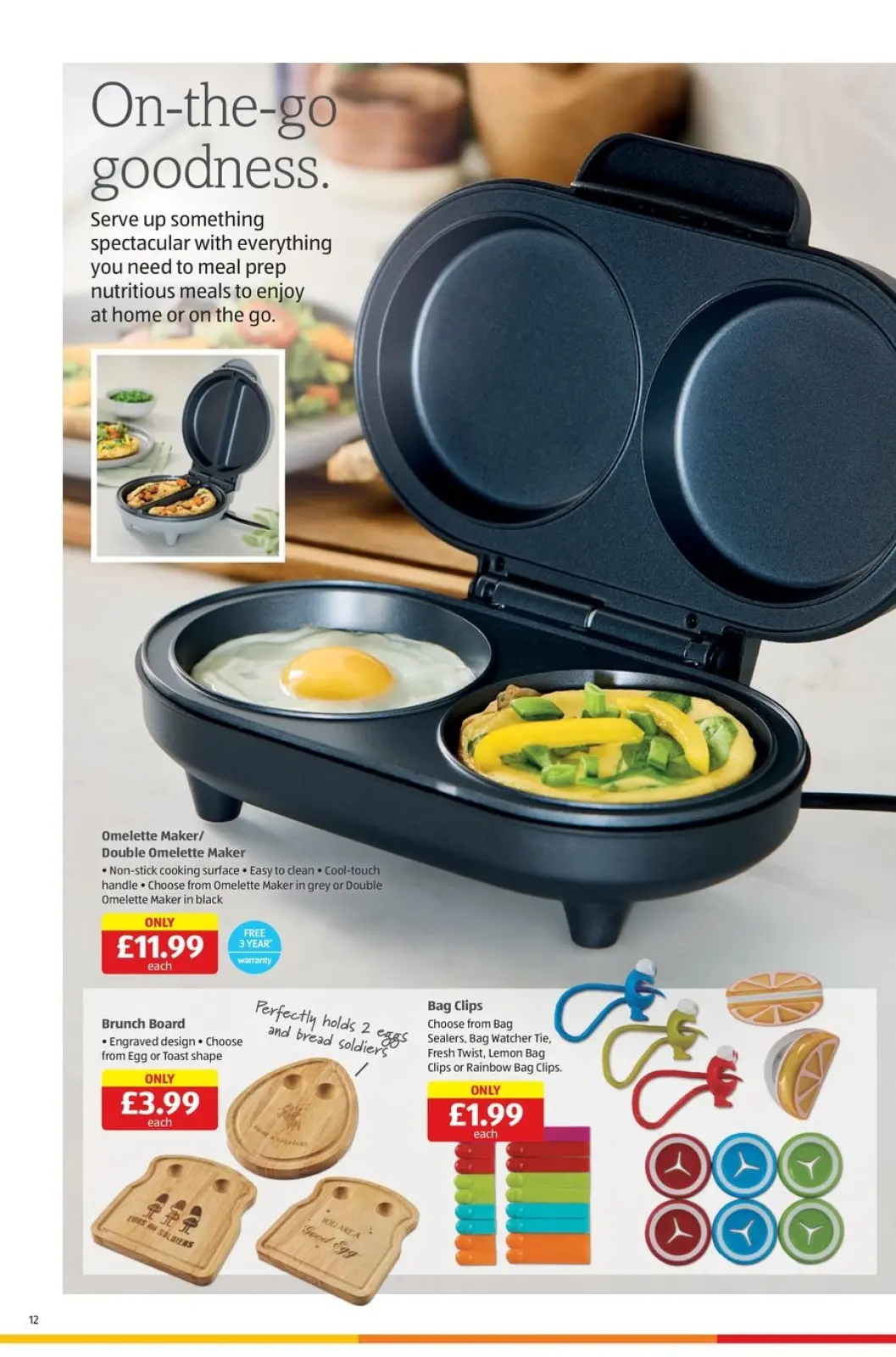 Página 12 en ofertas semanales en ALDI Reino Unido