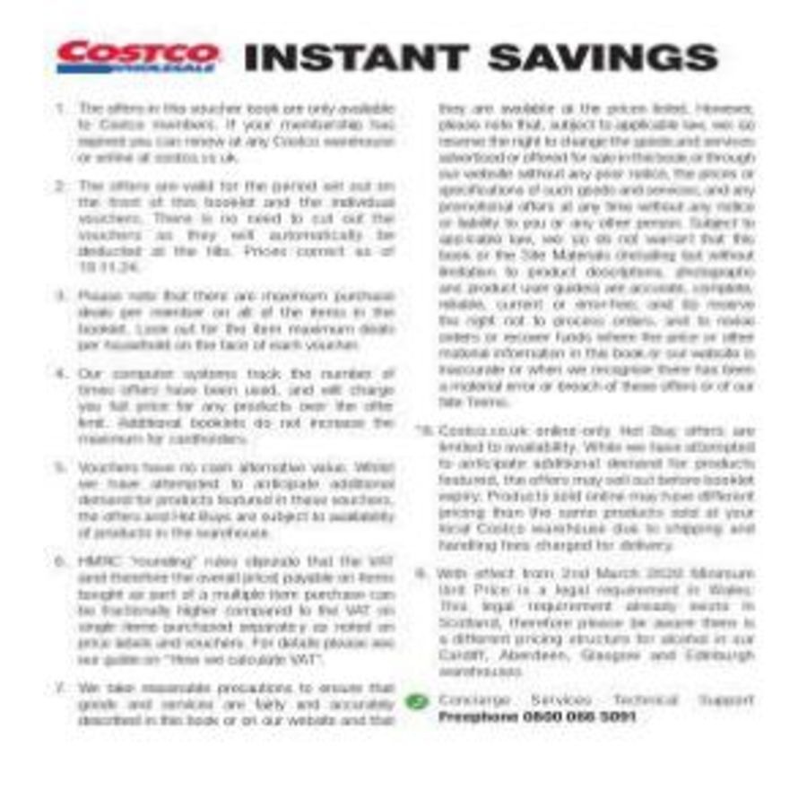 عروض كوستكو بريطانيا من 20 ديسمبر حتى 3 يناير 2025 تخفيضات - كوستكو - المملكة المتحدة - 20 ديسمبر 2024 – 3 يناير 2025 - صفحة 38