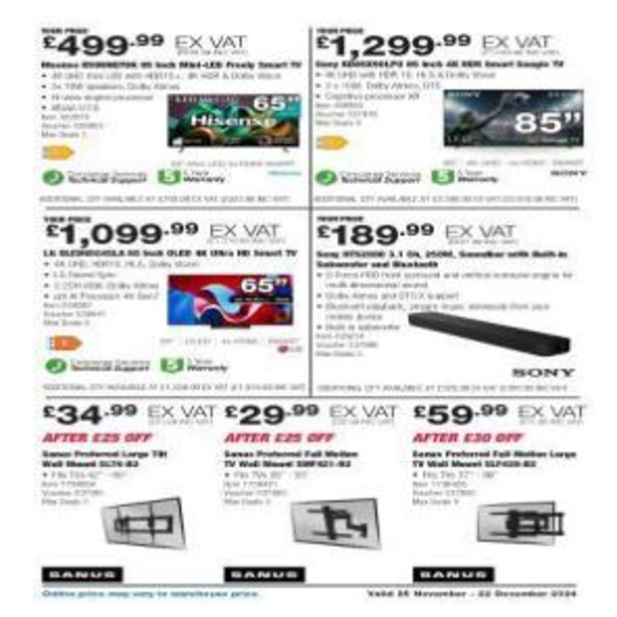 عروض كوستكو بريطانيا من 20 ديسمبر حتى 3 يناير 2025 تخفيضات - كوستكو - المملكة المتحدة - 20 ديسمبر 2024 – 3 يناير 2025 - صفحة 34