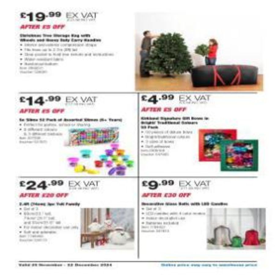 عروض كوستكو بريطانيا من 20 ديسمبر حتى 3 يناير 2025 تخفيضات - كوستكو - المملكة المتحدة - 20 ديسمبر 2024 – 3 يناير 2025 - صفحة 6