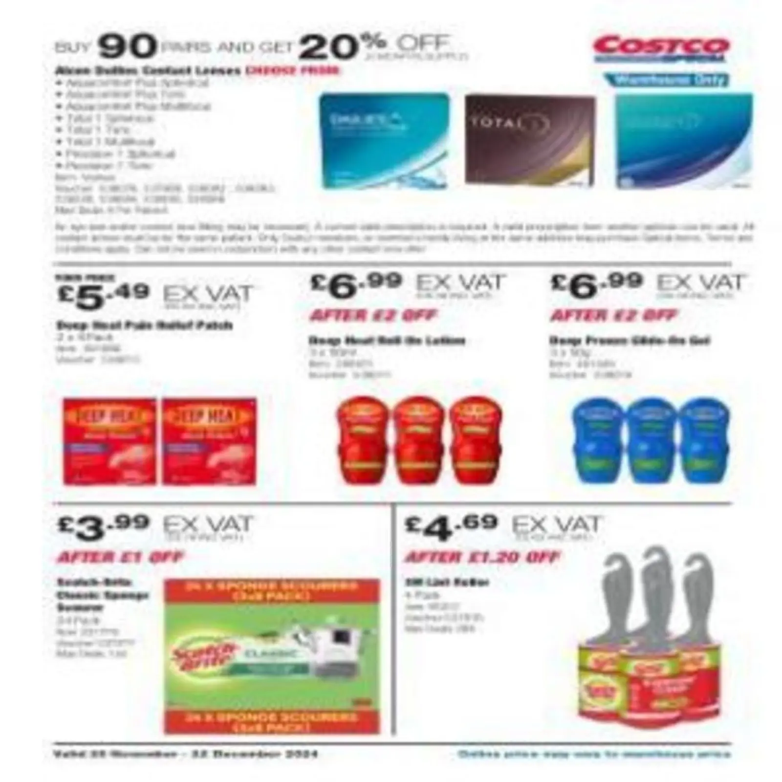 Página 20 en venta en Costco Reino Unido