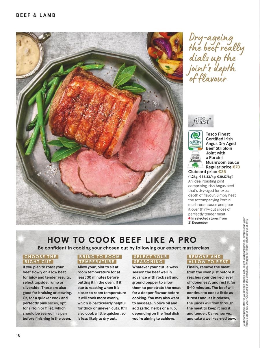 عروض تيسكو بريطانيا من 29 حتى 31 ديسمبر 2024 عروض الطعام الاحتفالي - تيسكو - المملكة المتحدة - 29 ديسمبر 2024 – 31 ديسمبر 2024 - صفحة 18