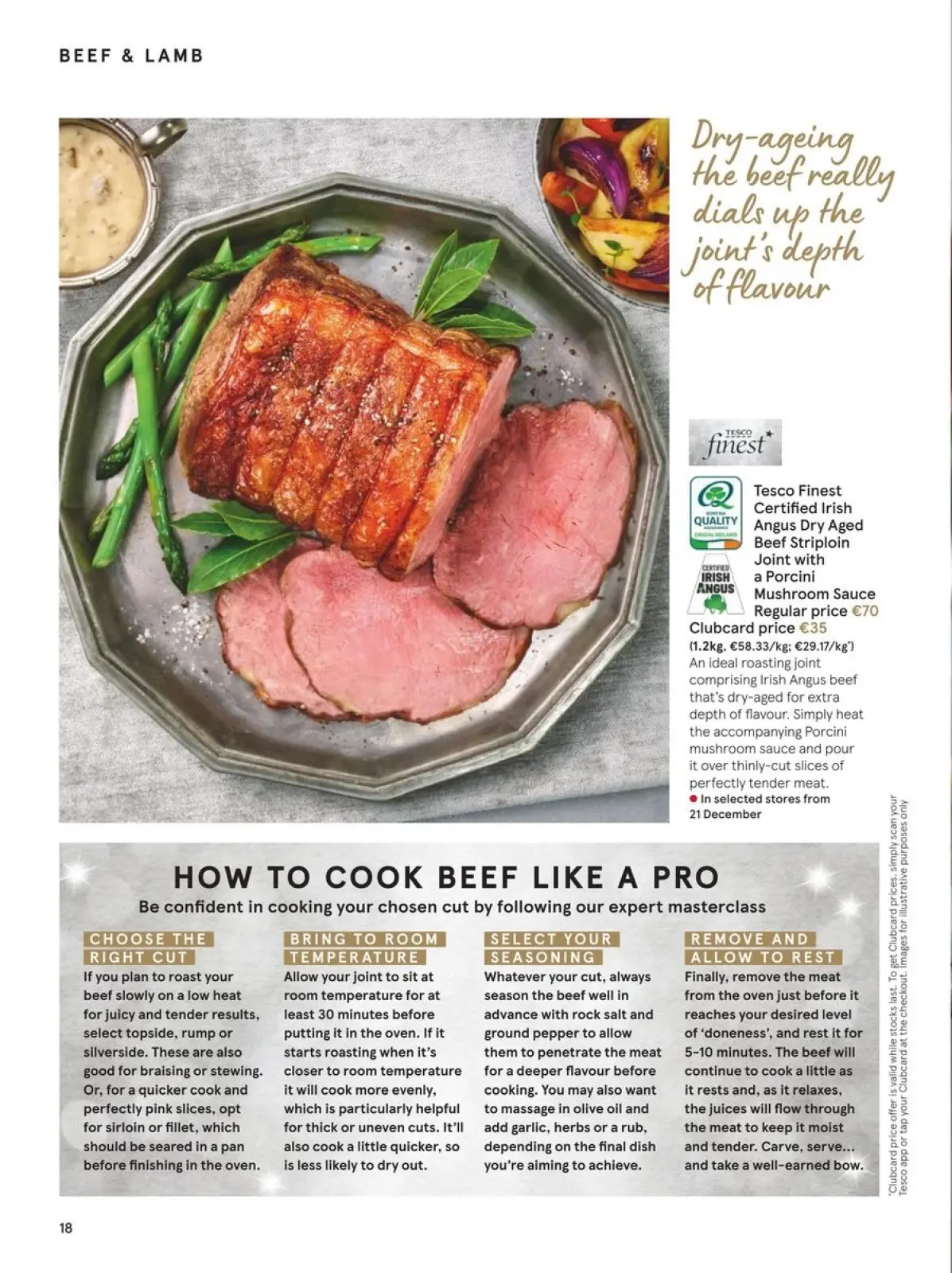 صفحة 18 ضمن عروض الطعام الاحتفالي في تيسكو بريطانيا