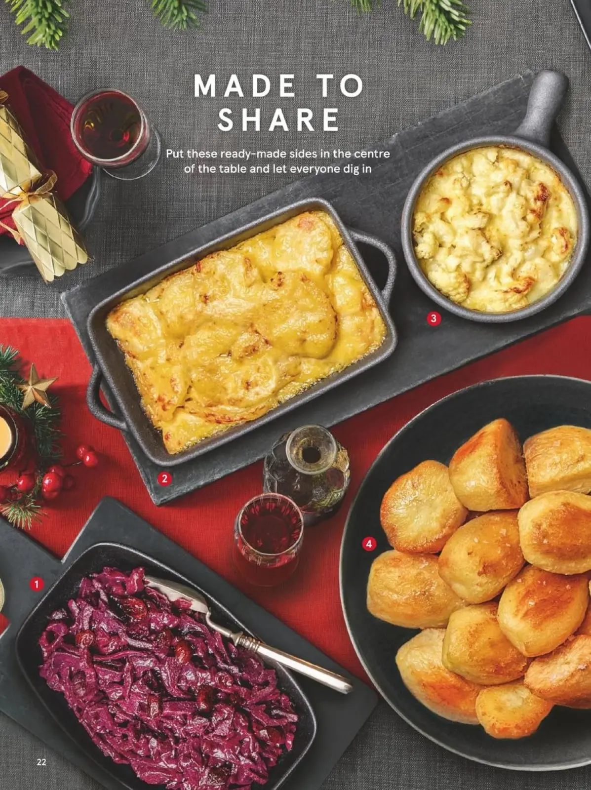 صفحة 22 ضمن عروض الطعام الاحتفالي في تيسكو بريطانيا