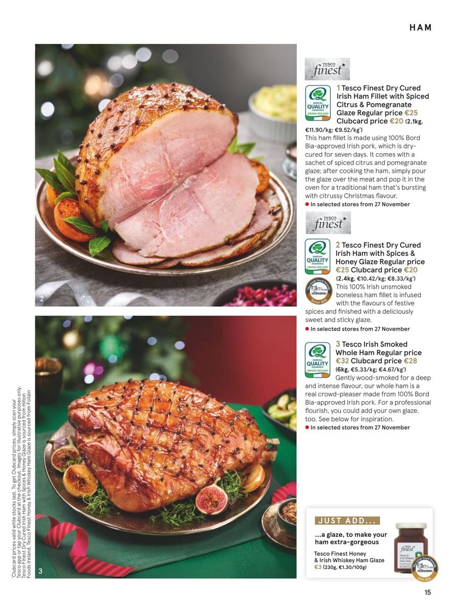 عروض تيسكو بريطانيا من 29 حتى 31 ديسمبر 2024 عروض الطعام الاحتفالي - تيسكو - المملكة المتحدة - 29 ديسمبر 2024 – 31 ديسمبر 2024 - صفحة 15