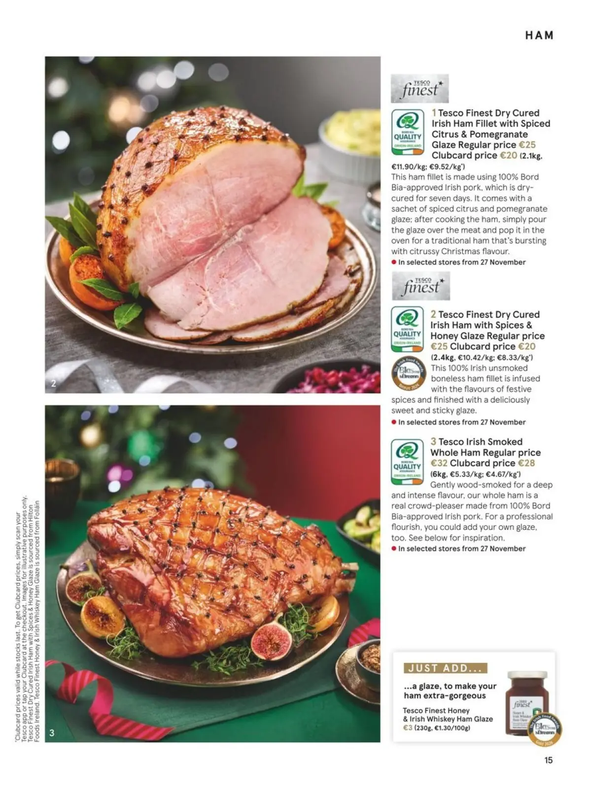 صفحة 15 ضمن عروض الطعام الاحتفالي في تيسكو بريطانيا