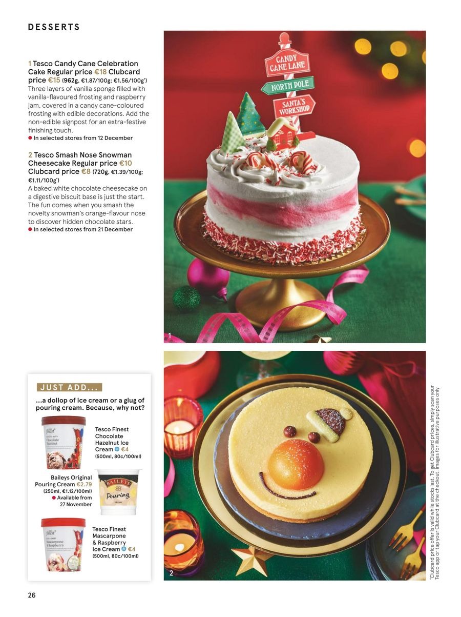 عروض تيسكو بريطانيا من 29 حتى 31 ديسمبر 2024 عروض الطعام الاحتفالي - تيسكو - المملكة المتحدة - 29 ديسمبر 2024 – 31 ديسمبر 2024 - صفحة 26