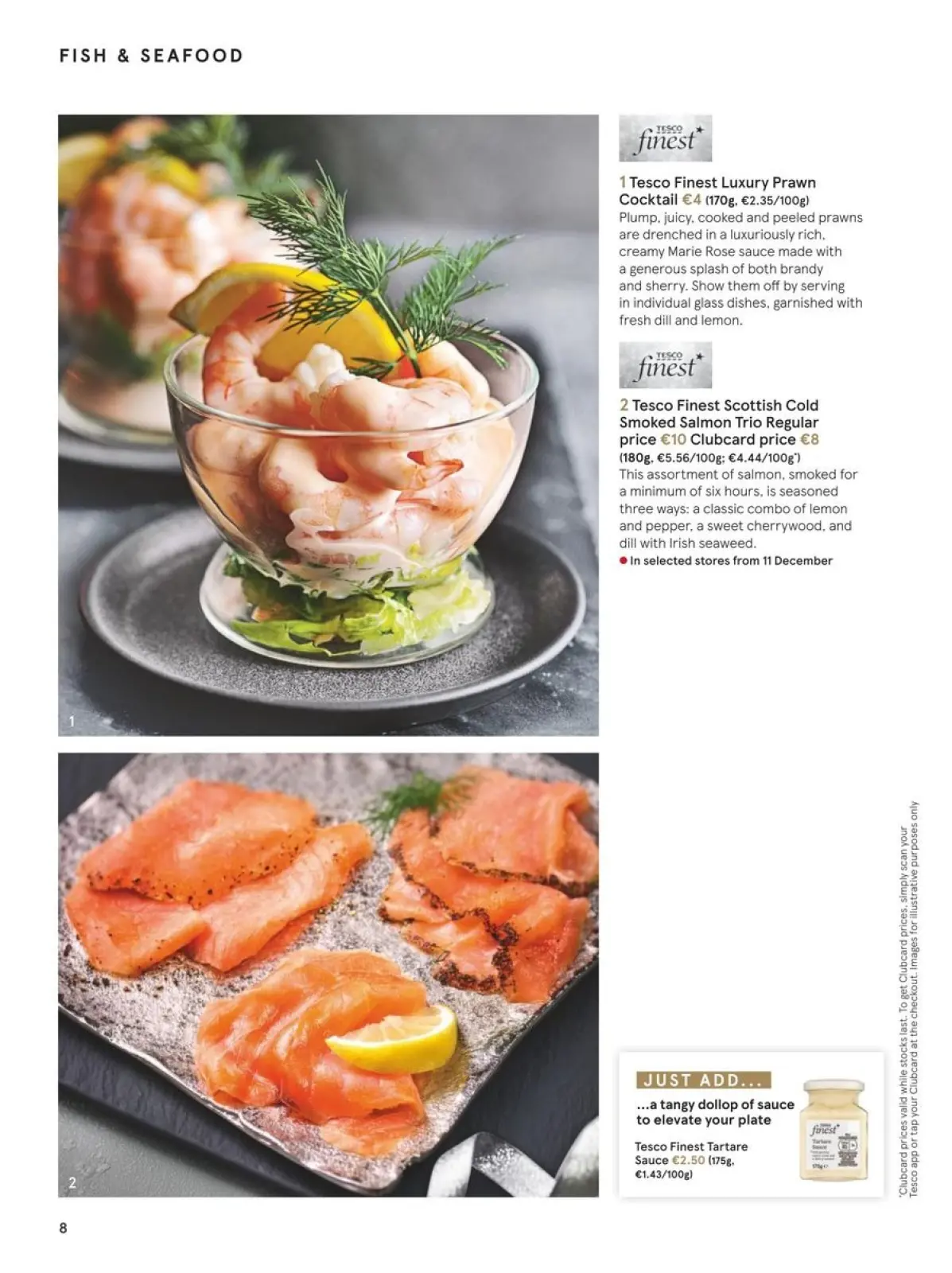 صفحة 8 ضمن عروض الطعام الاحتفالي في تيسكو بريطانيا