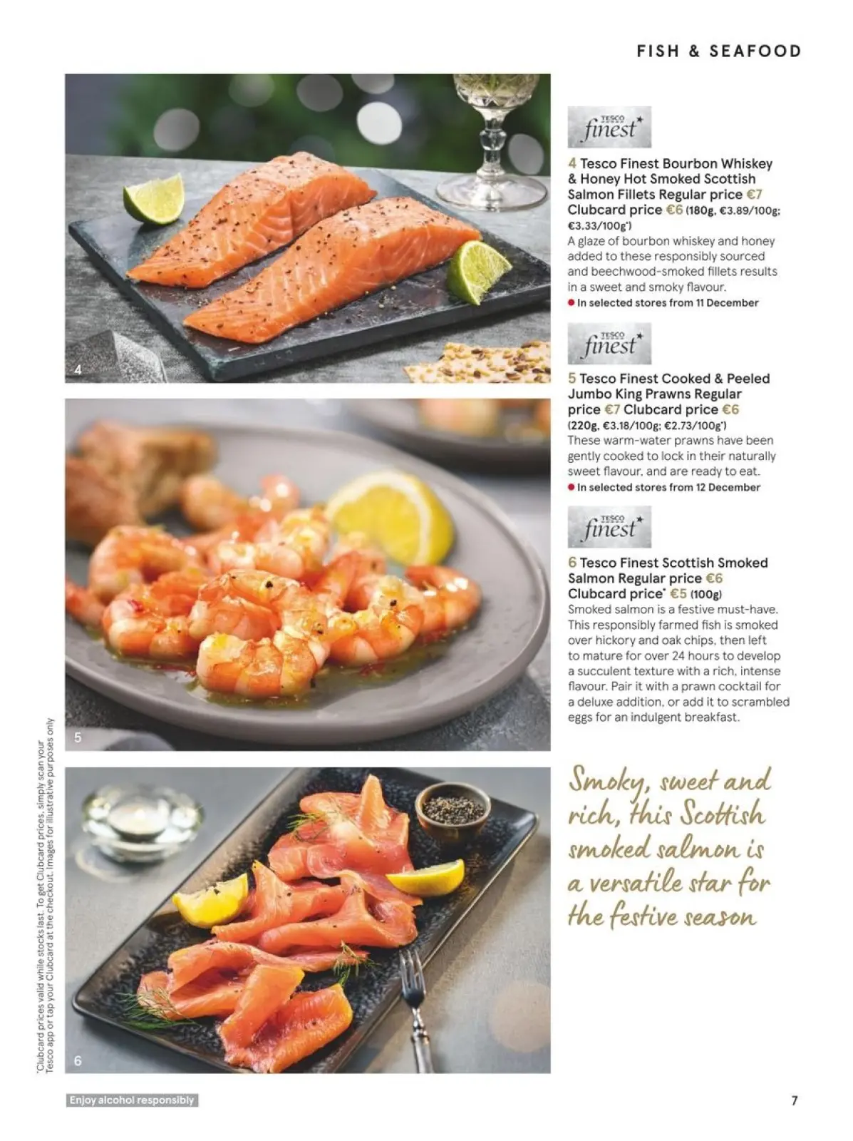 صفحة 7 ضمن عروض الطعام الاحتفالي في تيسكو بريطانيا