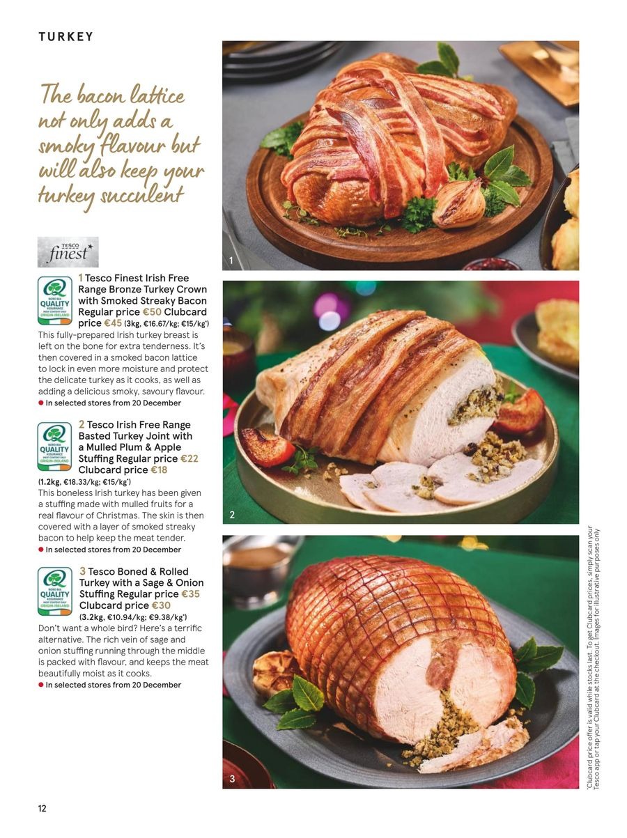 عروض تيسكو بريطانيا من 29 حتى 31 ديسمبر 2024 عروض الطعام الاحتفالي - تيسكو - المملكة المتحدة - 29 ديسمبر 2024 – 31 ديسمبر 2024 - صفحة 12