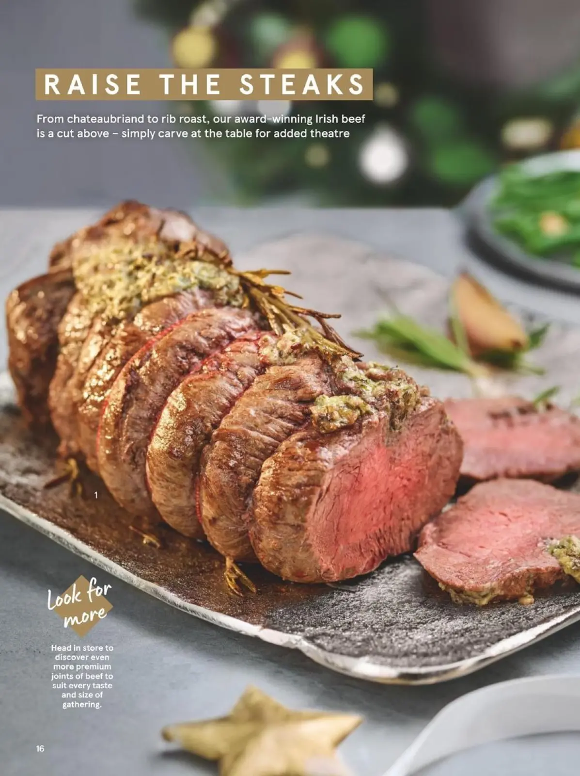 صفحة 16 ضمن عروض الطعام الاحتفالي في تيسكو بريطانيا