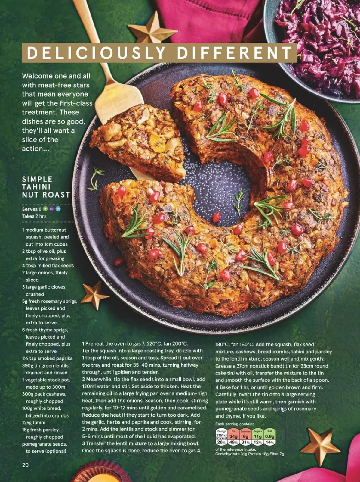 صفحة 20 ضمن عروض الطعام الاحتفالي في تيسكو بريطانيا