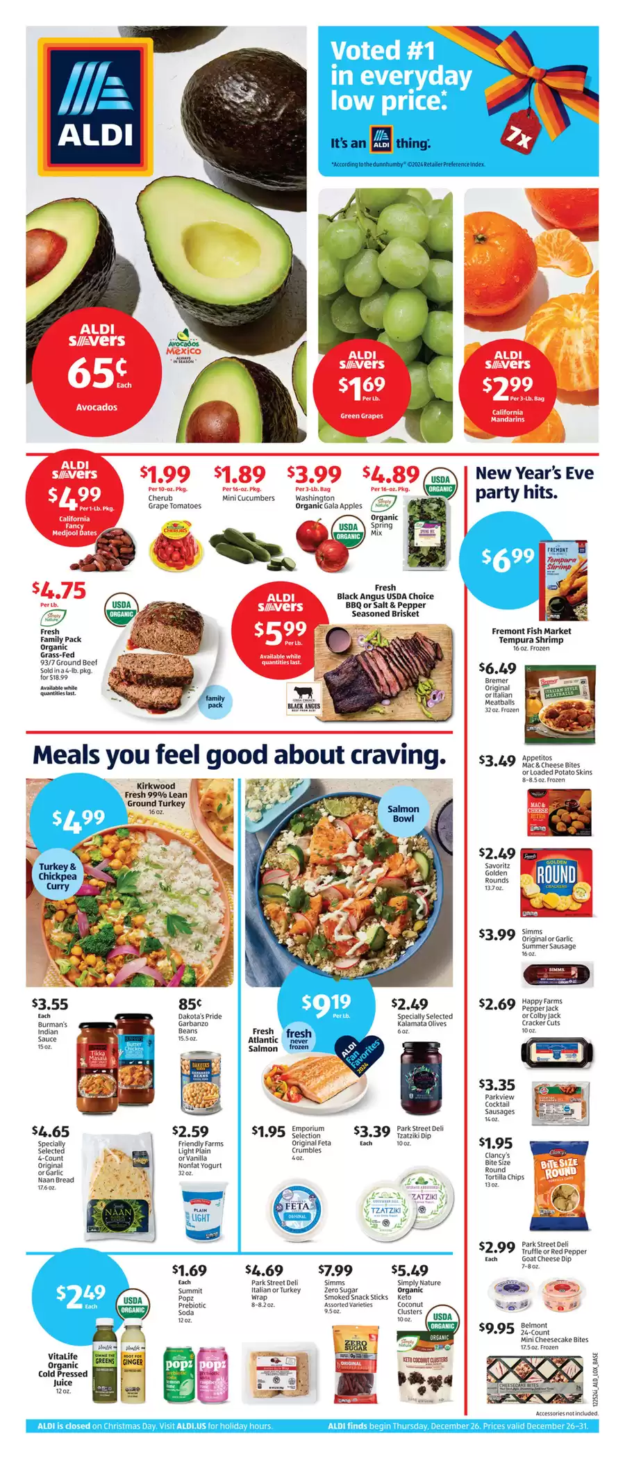 ALDI USA Offers from 25 to 31 December 2024 Exclusive bargains